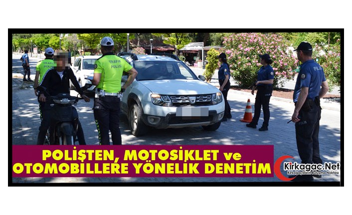 POLİSTEN MOTOSİKLET ve OTOMOBİLLERE YÖNELİK DENETİM