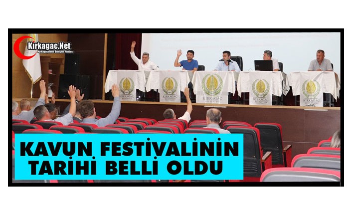 KAVUN FESTİVALİNİN TARİHİ BELLİ OLDU 