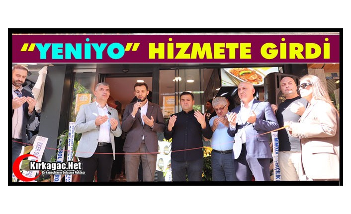 “YENİYO” HİZMETE GİRDİ