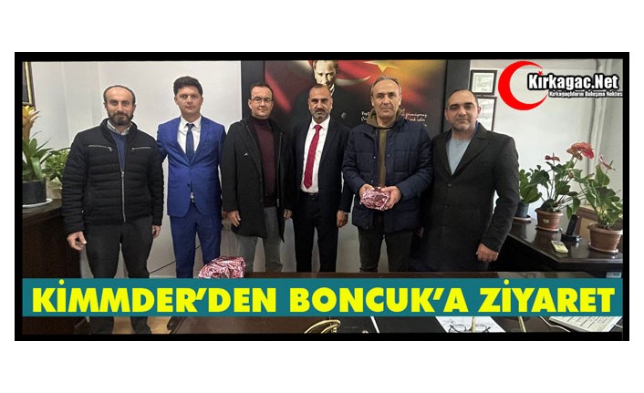 KİMMDER’DEN BONCUK’A ZİYARET