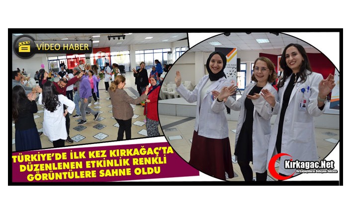 TÜRKİYE'DE İLK KEZ KIRKAĞAÇ'TA DÜZENLENEN "ROMAN BULUŞMASI VE SAĞLIK ŞENLİĞİ" ETKİNLİĞİ RENKLİ GÖRÜNTÜLERE SAHNE OLDU