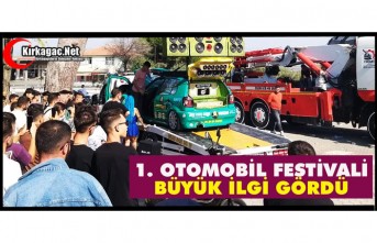 KIRKAĞAÇ 1. OTOMOBİL FESTİVALİ İLGİ GÖRDÜ