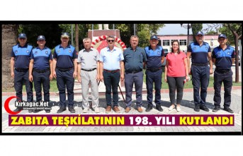 ZABITA TEŞKİLATININ 198. YILI KUTLU OLSUN