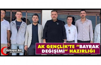 AK PARTİ GENÇLİK KOLLARINDA “BAYRAK DEĞİŞİMİ” HAZIRLIĞI