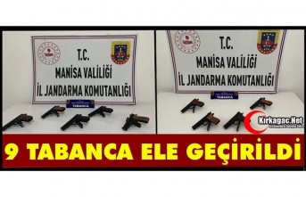 9 TABANCA ELE GEÇİRİLDİ