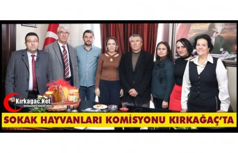 SOKAK HAYVANLARI KOMİSYONU KIRKAĞAÇ’TA