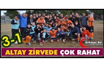 ALTAYSPOR ZİRVEDE ÇOK RAHAT 3-1