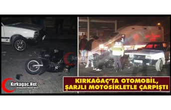 KIRKAĞAÇ’TA KAZA 1 YARALI