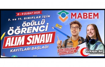 MABEM'DE Ödüllü Öğrenci Alım Sınavı Kayıtları Başladı.