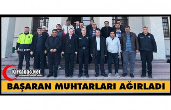 BAŞARAN MUHTARLARLARLA BİR ARAYA GELDİ