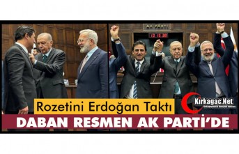 SELENDİ BELEDİYE BAŞKANI MURAT DABAN, RESMEN AK PARTİ'DE