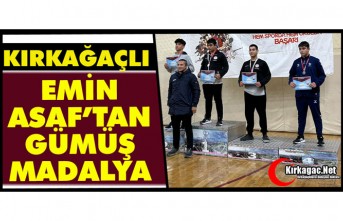 KIRKAĞAÇLI EMİN ASAF’TAN GÜMÜŞ MADALYA